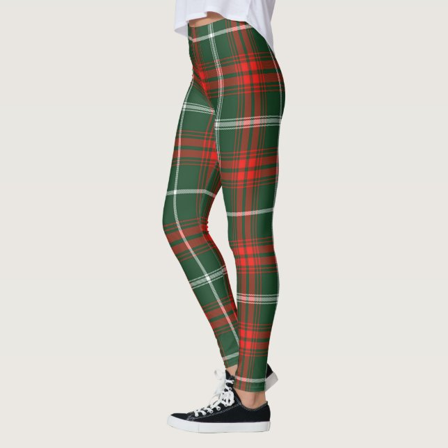 Scotstee Clan Prince of Wales Tartan Women Legging Leggings (Links)