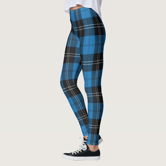 Scotstee Clan Ramsay Blue Ancient Tartan Women Leggings (Links)