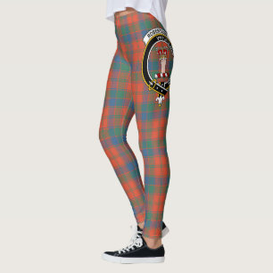 Scotstee Clan Robertson Ancient Wappen Tartan Wome Leggings