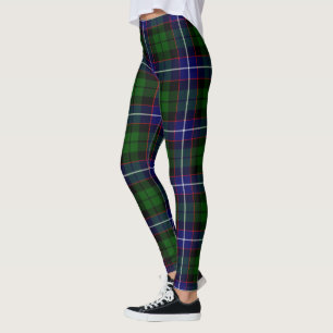 Scotstee Clan Russell Tartan Frauen Leggings