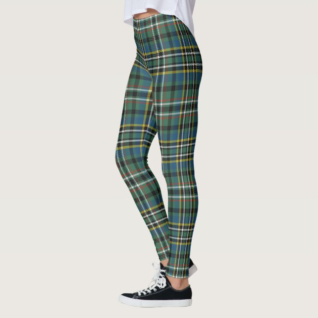 Scotstee Clan Scott Green Ancient Tartan Women Leggings (Links)