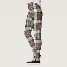 Scotstee Clan Stewart Dress Ancient Tartan Women Leggings