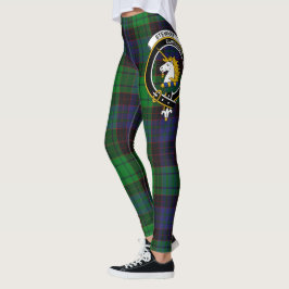 Scotstee Clan Stewart Old Modern Wappen Tartan Leggings