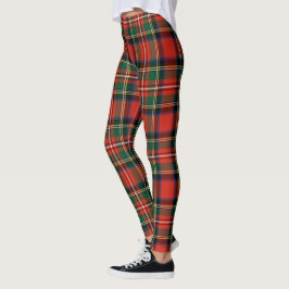 Scotstee Clan Stewart Stuart of Bute Tartan Women  Leggings