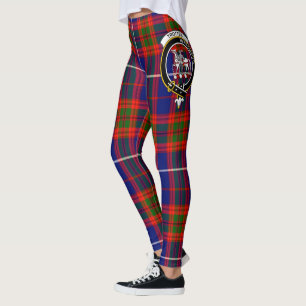 Scotstee Clan Trotter Wappen Tartan Damen Leggings