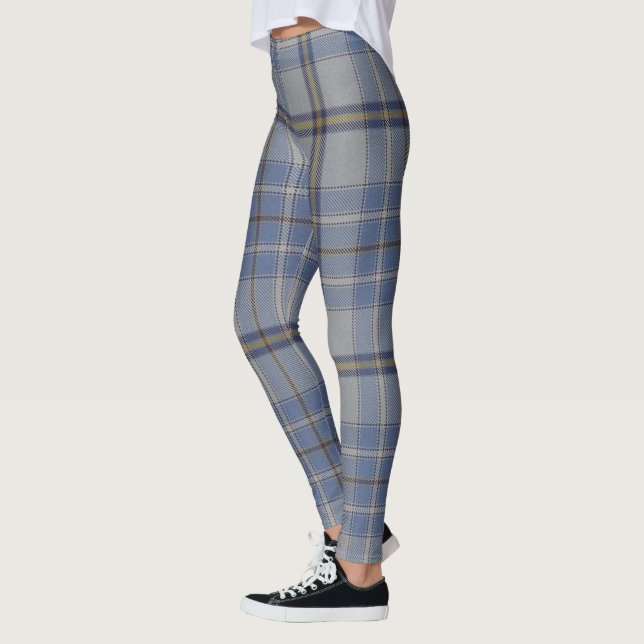 Scotstee Clan Tweedie Red Tartan Leggings (Links)