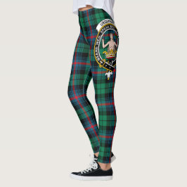 Scotstee Clan Urquhart Broad Red Ancient Wappen Leggings