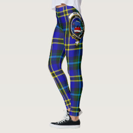 Scotstee Clan Weir Wappen Tartan Women Leggings