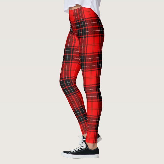 Scotstee Clan Wemyss Tartan Frauen Leggings (Links)