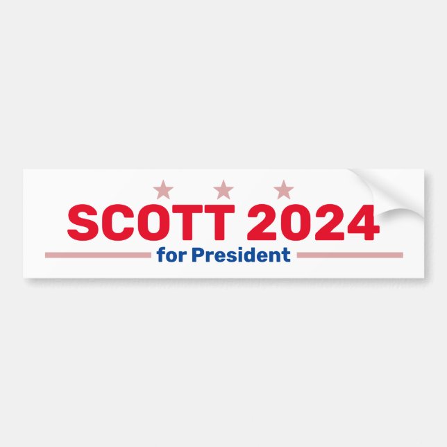 Scott 2024 Autoaufkleber (Vorne)