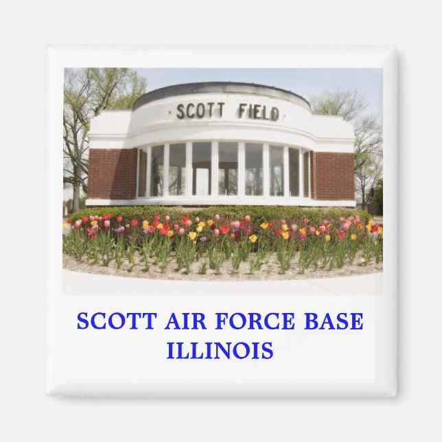 Scott AFB Magnet (Vorne)