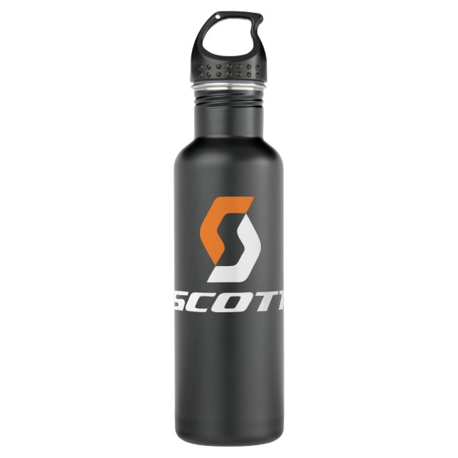 Scott Bike Logo Merchandise Essential T Shirt Edelstahlflasche (Vorderseite)
