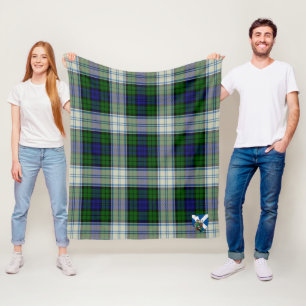 Scott Blackwatch Dress Modern Tartan Kariert Fleecedecke
