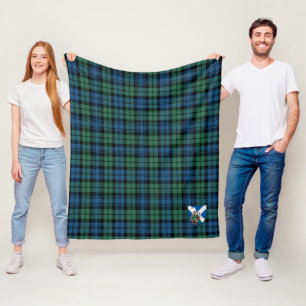 Scott Campbell Ancient Tartan Kariert Fleecedecke