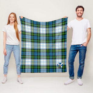 Scott Campbell Dress Tartan Kariert Fleecedecke
