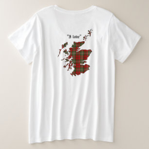 Scott Clan Abzeichen Women's Große Größe T-Shirt