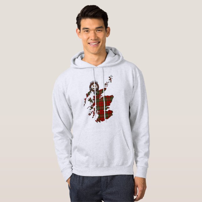 Scott Clan Badge Sweat - shirt à capuche adulte (Devant entier)