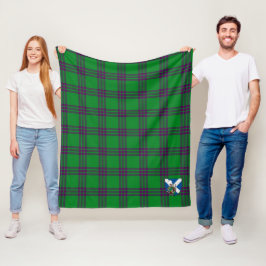 Scott Elphinstone Jagd Tartan Kariert Fleecedecke
