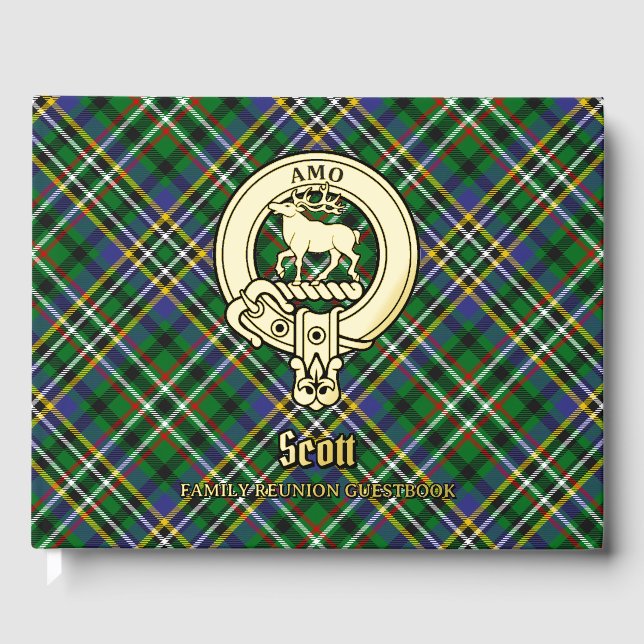 Scott Family Wiedersehen Gästebuch (Vorderseite)
