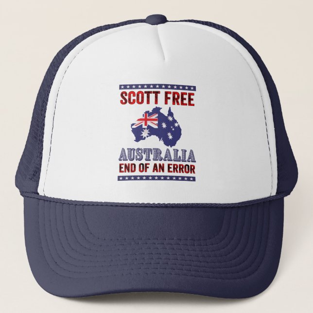 Scott Free Australia End of a Error Truckerkappe (Vorderseite)