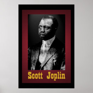 Scott Joplin 6 x 24 Plakat