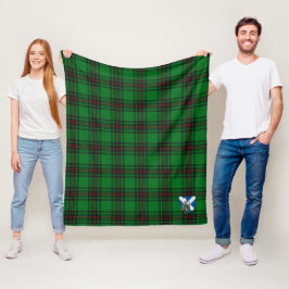Scott Kinnear Tartan Kariert Fleecedecke