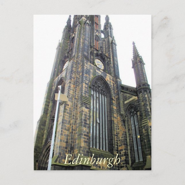 Scott Monument Edinburgh Postcard Postkarte (Vorderseite)