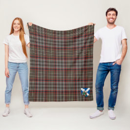 Scott Nicolson Hunting Weathered Tartan Kariert Fleecedecke