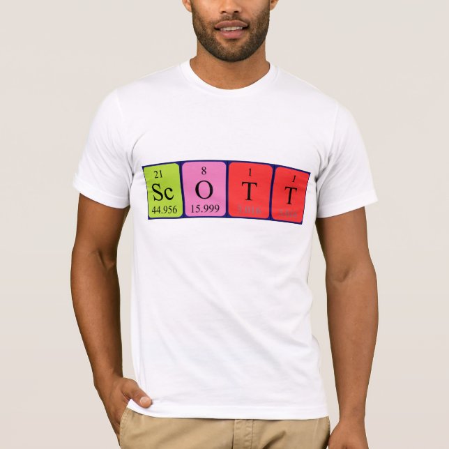 Scott Periodenname Shirt (Vorderseite)