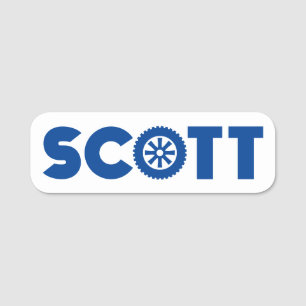 Scott Petrol Head Namensschild