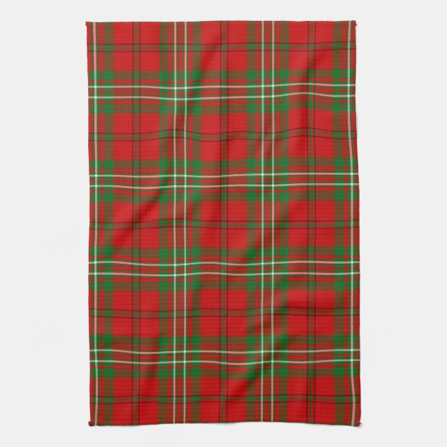 Scott Scott Tartan Kariert Geschirrtuch (Vertikal)