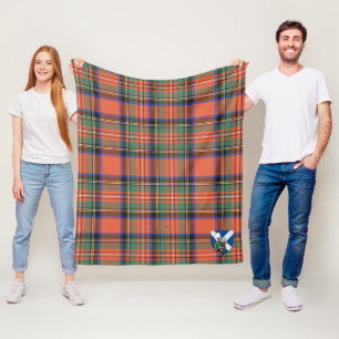 Scott Stewart Royal Ancient Tartan Kariert Fleecedecke