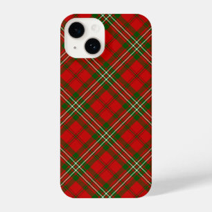Scott Tartan Rot kariert iPhone 14 Hülle