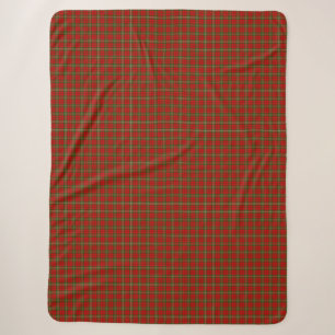 Scott Tartan Rot kariert Sherpadecke
