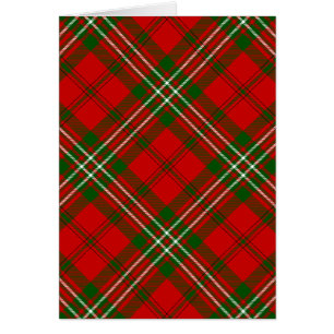 Scott tartan rouge vert plaid