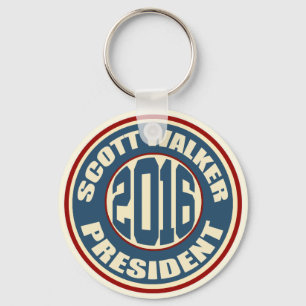 Scott-Wanderer-Präsident 2016 Schlüsselanhänger