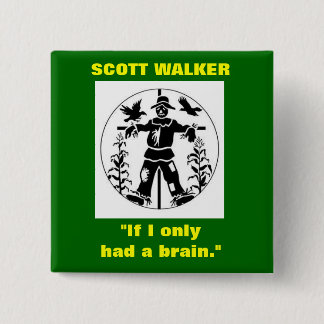 Scott-Wanderer "wenn ich Knopf nur eines Gehirns" Button