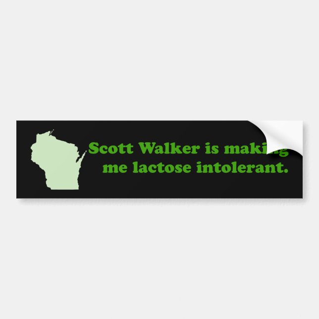 Scott-Wandererintoleranz Autoaufkleber (Vorne)