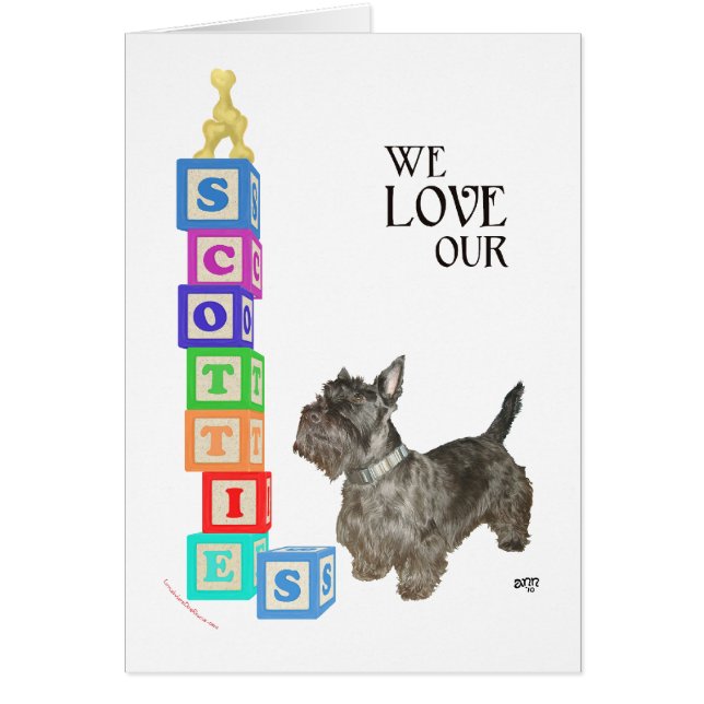 Scottie Alphabet Blocks (Vorne)