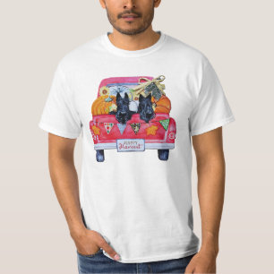 Scottie Autumn Pumpkin Cruise T-Shirt