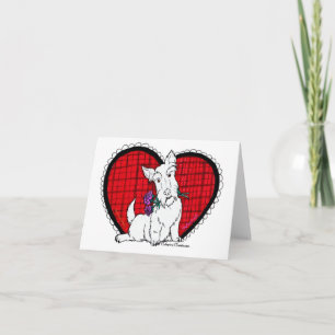 Scottie de la Saint-Valentin