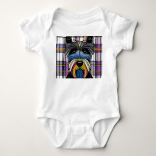Scottie Dog Baby Strampler