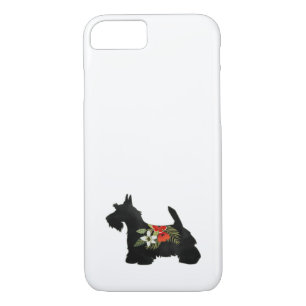 Scottie Dog Breed Boho Silhouette Case-Mate iPhone Hülle