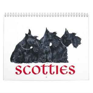 Scottie Dog Calendar Kalender