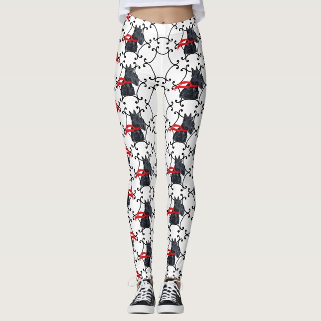 Scottie Dog Leggings (Vorderseite)