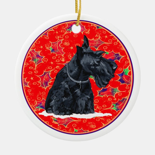 Scottie Dog Ornament (Vorne)