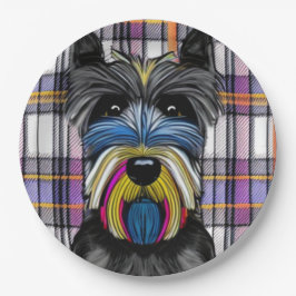 Scottie Dog Pappteller