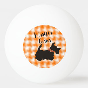 Scottie dog Pong Pong Ball, Personalisierter Ball Tischtennisball