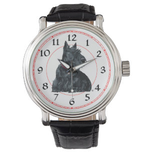 Scottie Dog Rocks Armbanduhr