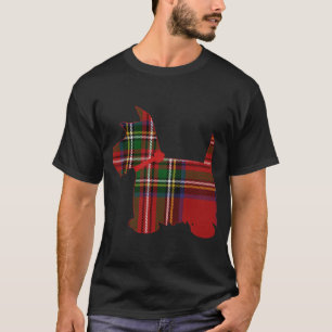 Scottie Dog Scottish Terrier Royal Stewart T-Shirt